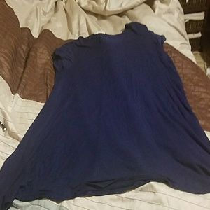 Navy Blue short sleeve dress